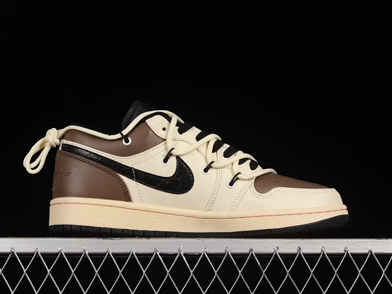 All categories Air Jordan Jordan series basketball shoes Air Jordan 1 Low Z version Air Jordan 1 Low AJ1 Joe 1 customized version Vibe flavor deconstruction Sports culture basketball shoes 553558-062